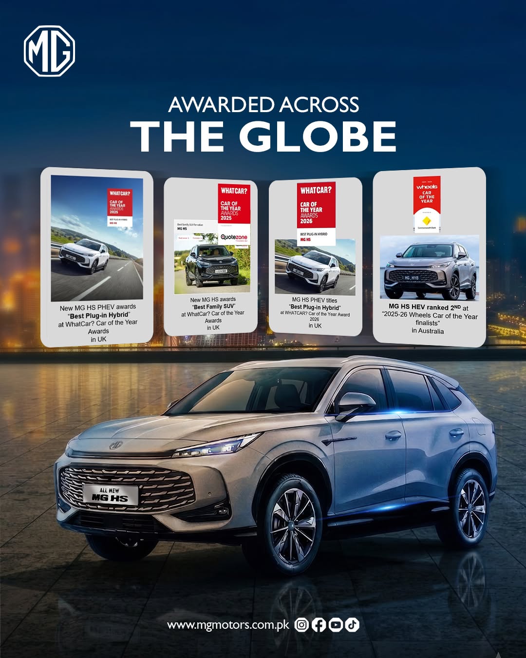 From Global Recognition to Pakistani Roads: Why the New MG HS Carries Strong Buyer Confidence 