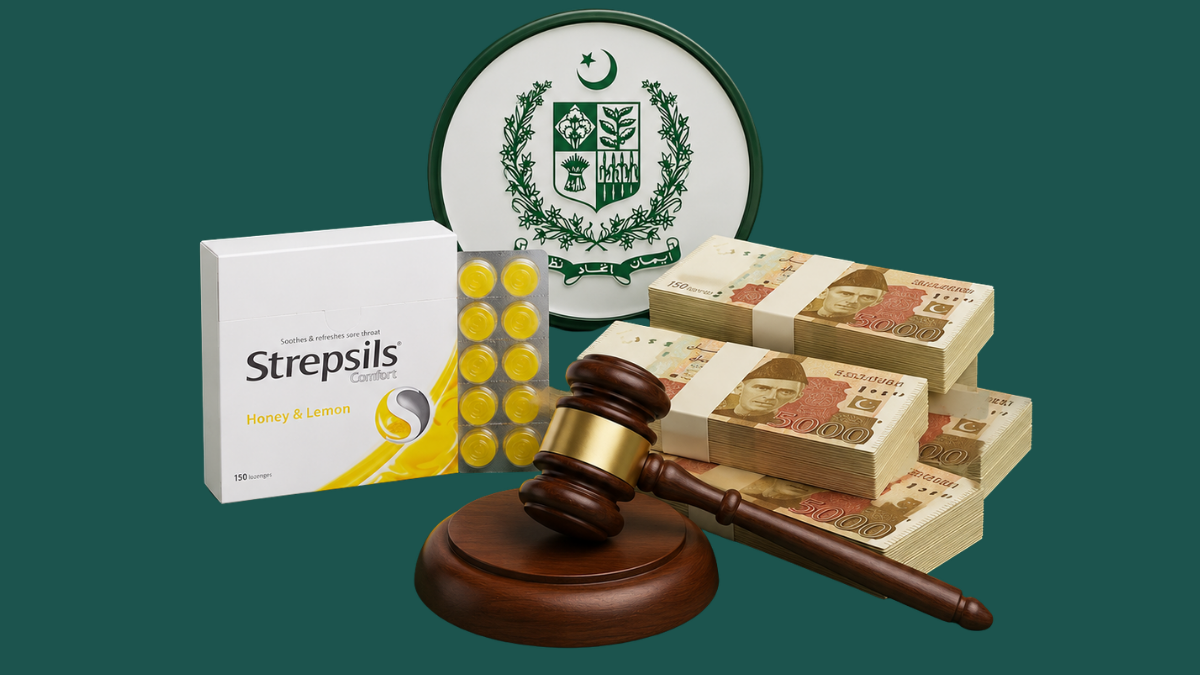 CCP recovers Rs30 million from Reckitt Benckiser in Strepsils marketing case