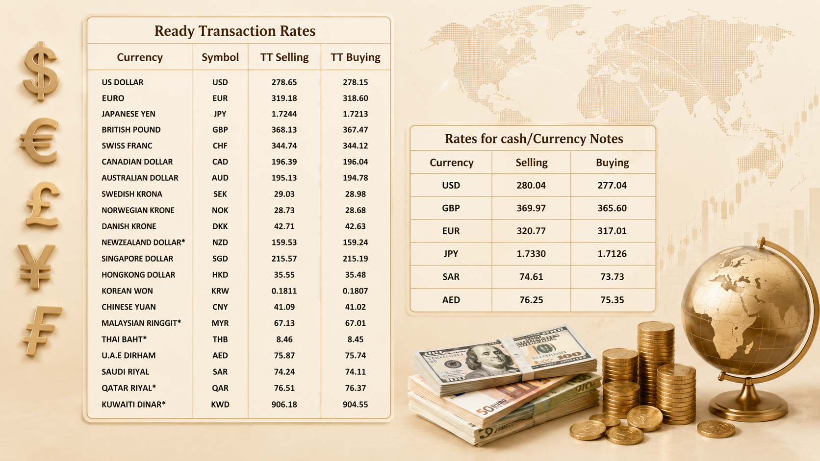 Foreign exchange rates in Pakistan for today, June 22, 2026