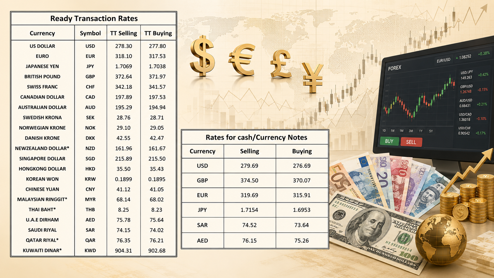 Foreign exchange rates in Pakistan for today, July 23, 2026