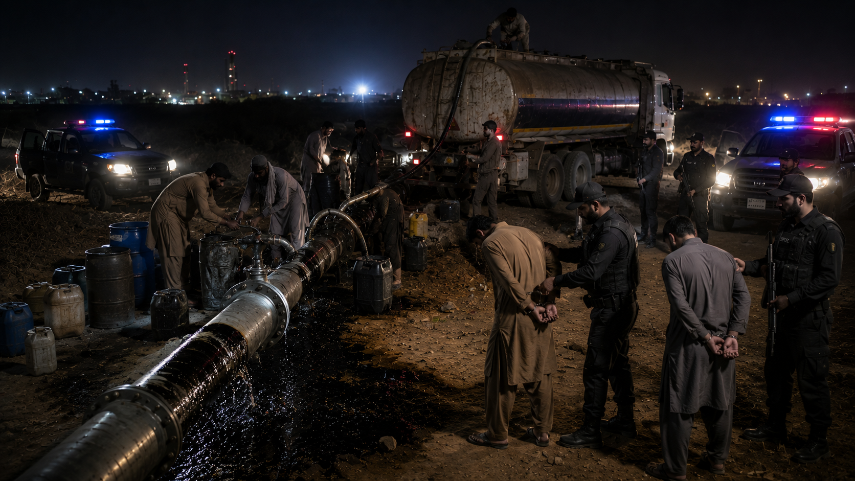 PSO, law enforcers bust oil theft syndicate on Sihala–ARL pipeline