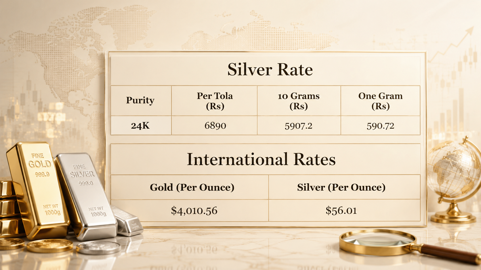Silver price in Pakistan for today, July 18, 2026