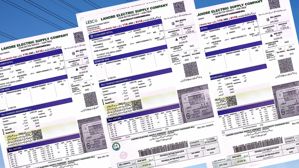 DISCOs introduce simplified electricity bills with clearer layout and QR codes