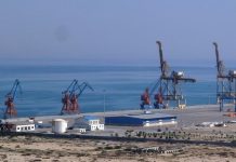 Ship container service connecting Gwadar to the UAE starts