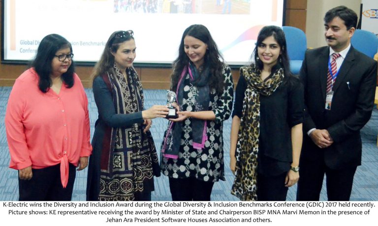 K-Electric wins Diversity and Inclusion Award