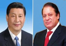 PM Nawaz Sharif meets President Xi; highlights govt’s achievements, efforts for CPEC implementation