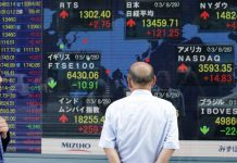 Asian stock markets stable after lackluster session on Wall Street