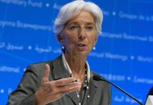 Lagarde voices optimism on global growth, warns of trade protectionism