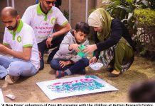 Zong employees spend day volunteering at the Autism Research Centre