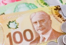 Canadian dollar notches 1-week high as jobs rise