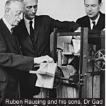 Ruben Rausing and his sons