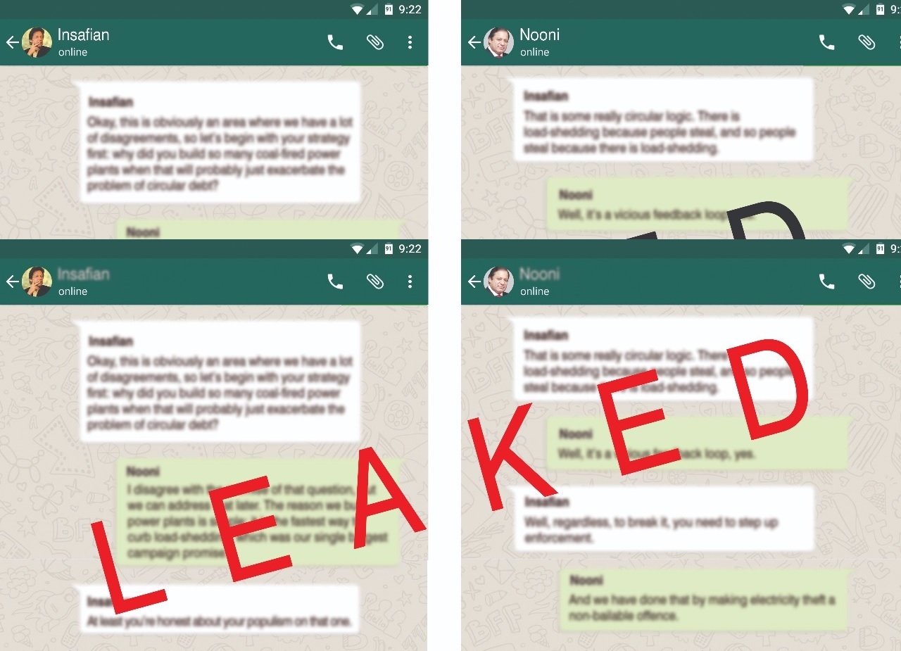 Don't cast your vote before you've seen these WhatsApp leaks