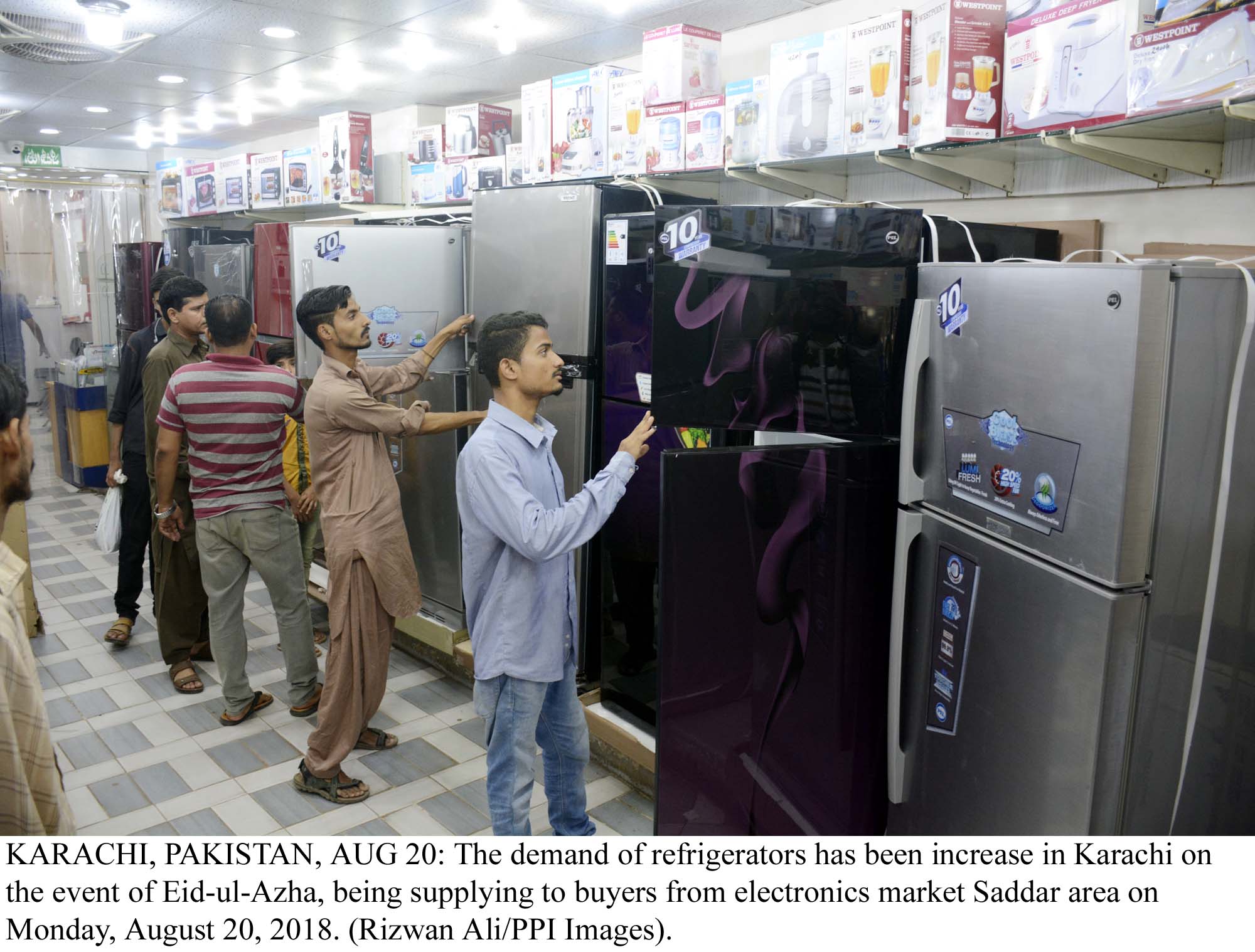 Sale of refrigerators, deep freezers up by 15 to 20pc  