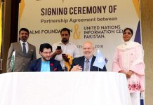 Zalmi Foundation, UNIC Pakistan sign ‘Partnership Agreement’ to promote SDGs