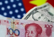 Global shares rally, dollar eases as Trump report fans U.S.-China trade deal hopes