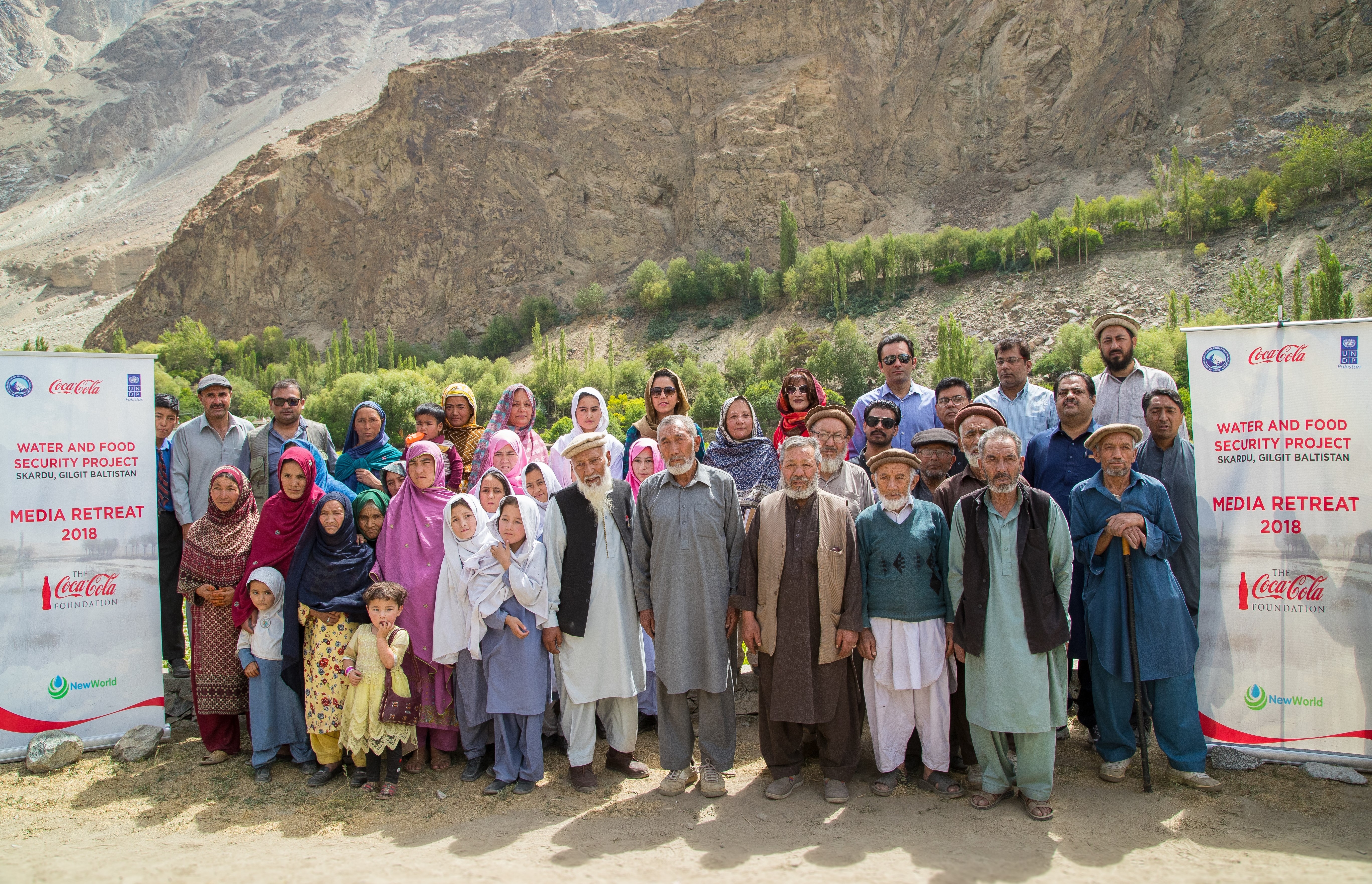 Coca Cola arranges media study tour with UNDP, MGPO in Skardu
