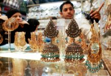 Jewellery export up by 76.5pc in two months