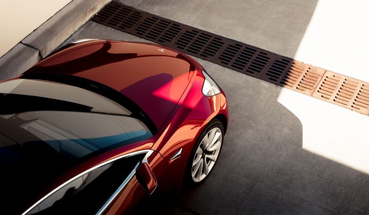 Tesla launches $45,000 Model 3