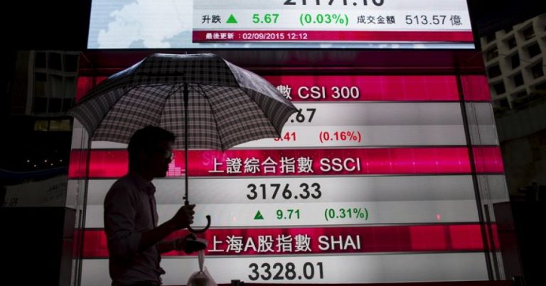 Asian market sell-off picks up pace, Shanghai tumbles