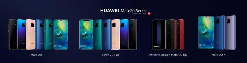 Huawei unveils  Mate 20 Series