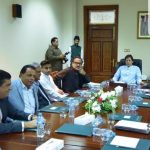 Arif Naqvi in ECC meeting with PM Imran Khan