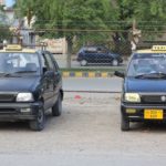 Punjab government’s Taxi Scheme cabs await passengers