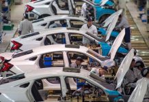 Car manufacturing down 49.73pc YoY in July