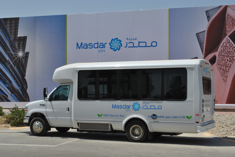 Abu Dhabi's green energy firm launches region's first all-electric bus