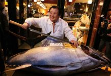 Tuna sells for record $3 million in auction at Tokyo’s new fish market