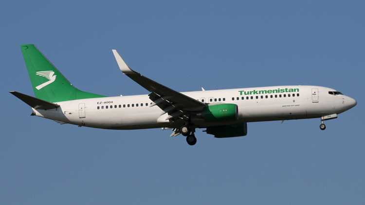 Turkmenistan Airlines ban strands hundreds in Britain