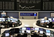 World shares go weak as dollar extends power surge