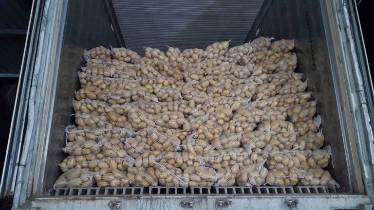 Pakistan exported 570,000 tonnes of potatoes in one year