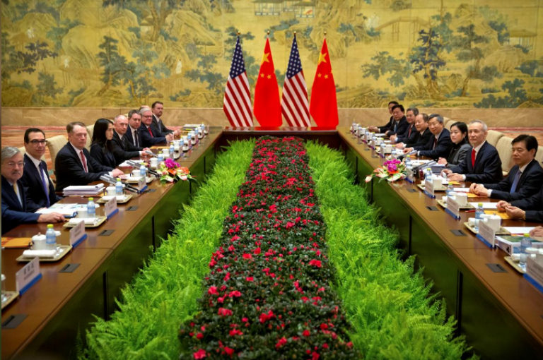 China urges ‘calm and rational’ resolution to U.S.-Sino trade war