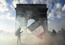 French budget deficit sinks to 12-year low