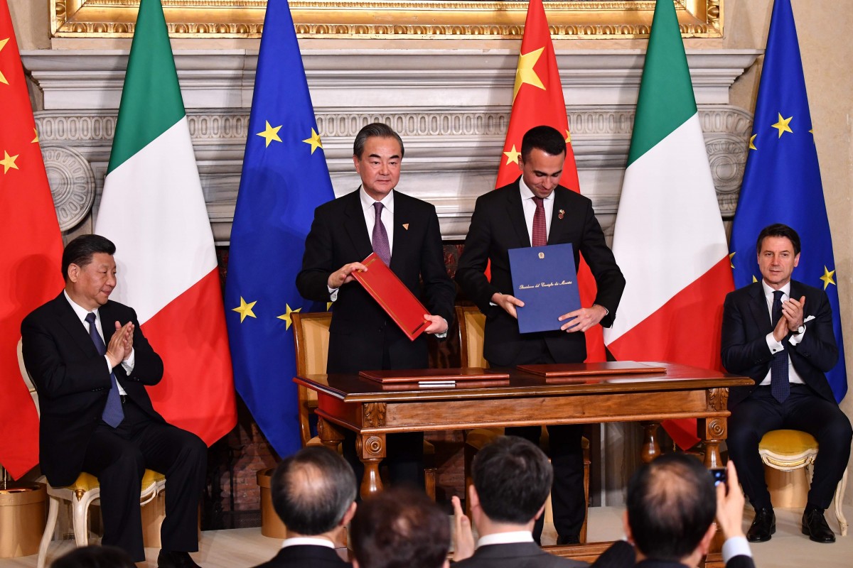 Italy endorses China's Belt and Road plan in first for a G7 nation