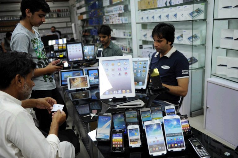 Mobile phone import bill jumps 98 percent