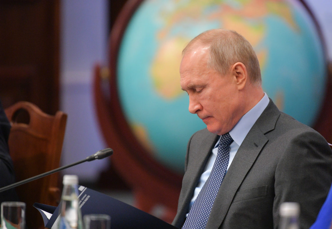 Putin discussing technology solutions