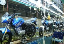 Motorcycle production falls 10pc to 1.6mn units in eight months