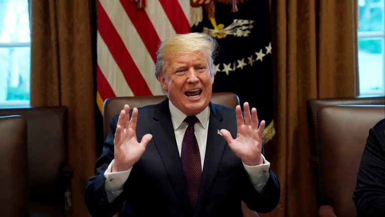 Trump says US doing well in trade talks with China