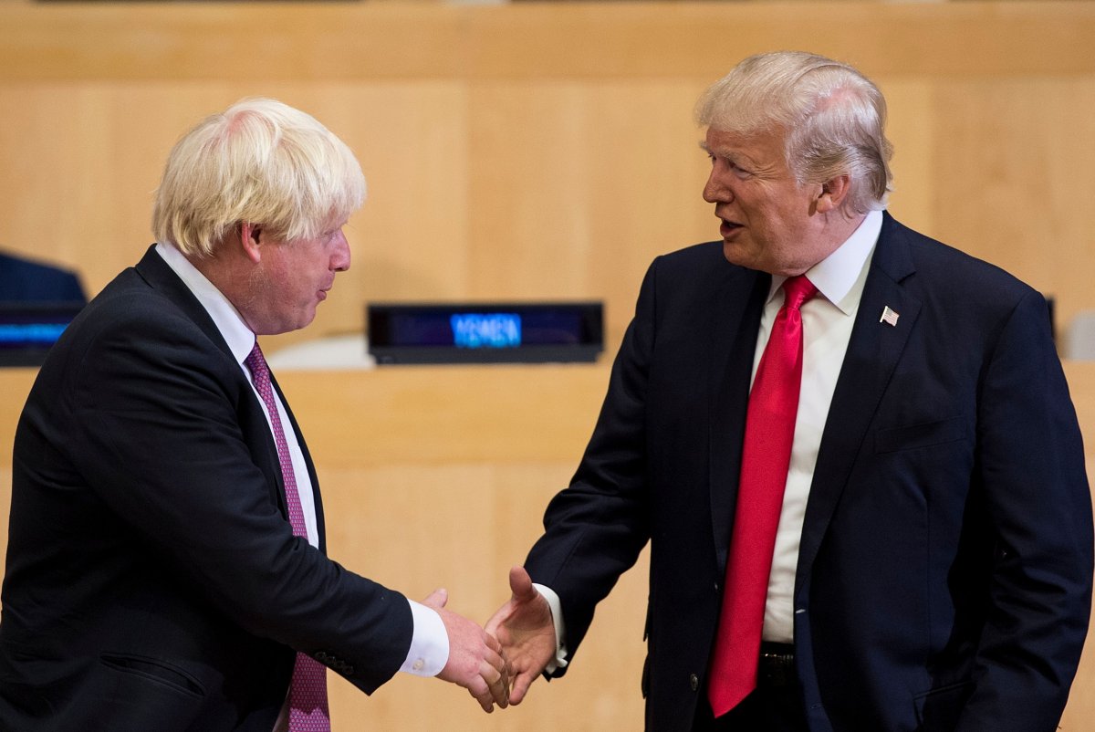Trump, Johnson eye 'substantial' trade deal in first call