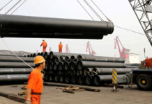 China’s factory activity shrinks for fourth month as trade woes deepen