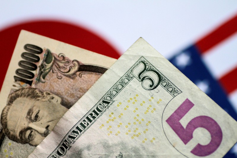Recession indicator, trade pessimism sink dollar versus yen