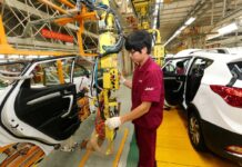 China auto sales down 6.9pc in August