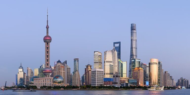 Regional headquarters of over 700 multinational corporations located in Shanghai