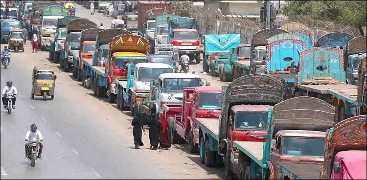 Sindh transporters' strike enters second day 