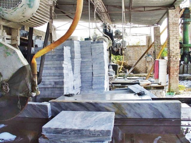 Marble-factory