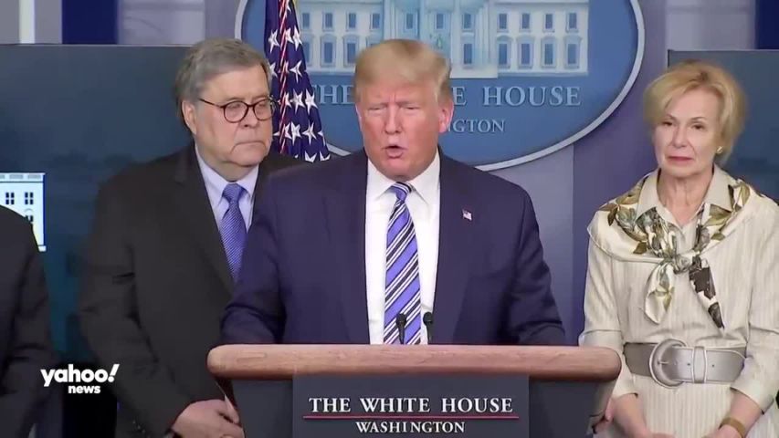 States reject Trump talk of restarting US economy early