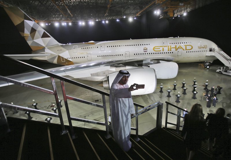 Abu Dhabi’s Etihad reports $870m loss in 2019