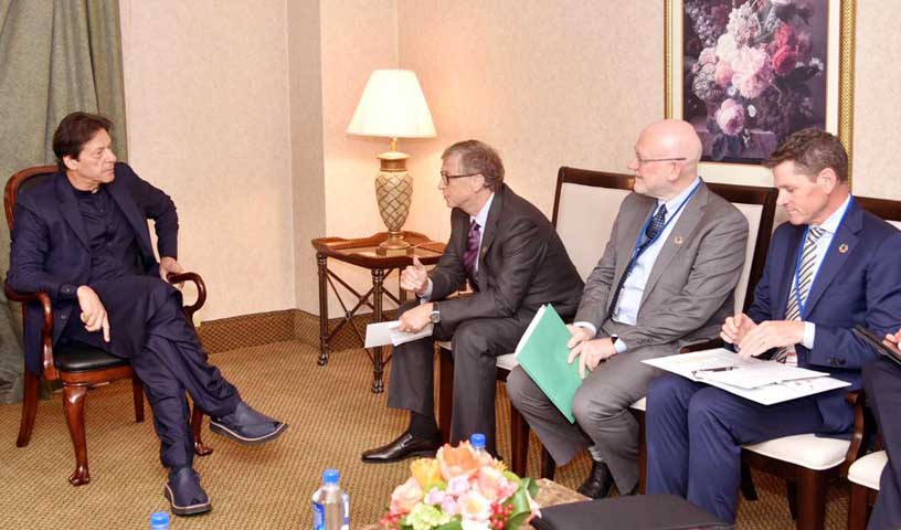 PM Imran, Bill Gates discuss COVID-19 response, polio eradication