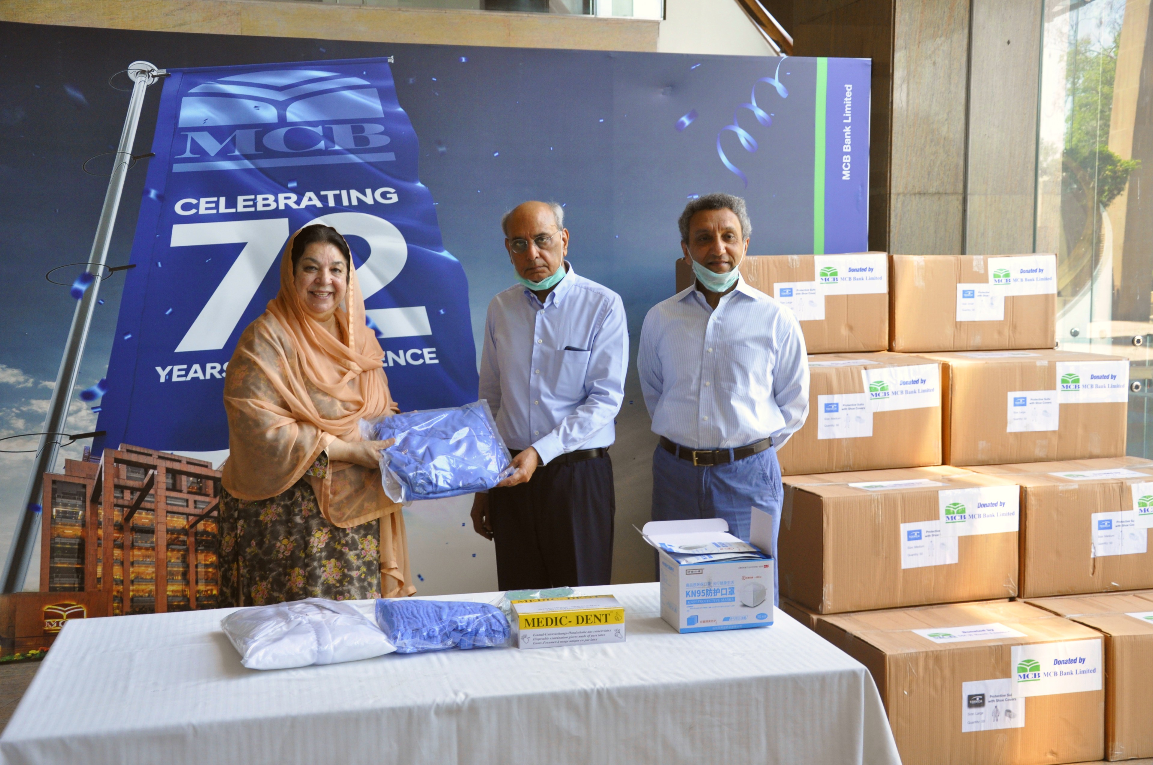 MCB Bank donates protective equipment worth Rs10m to Punjab govt